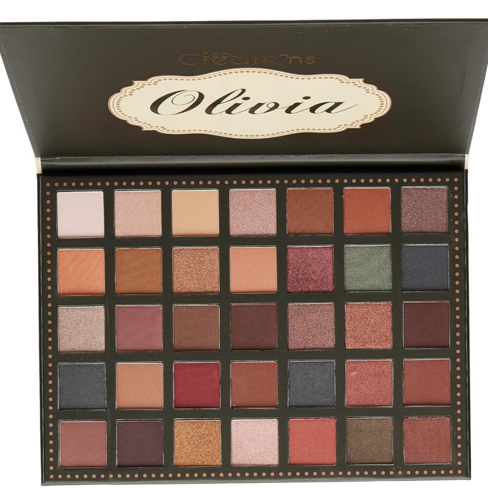 Beauty Creations  OLIVIA Eye shadow Palette, 35 color Pro Palette